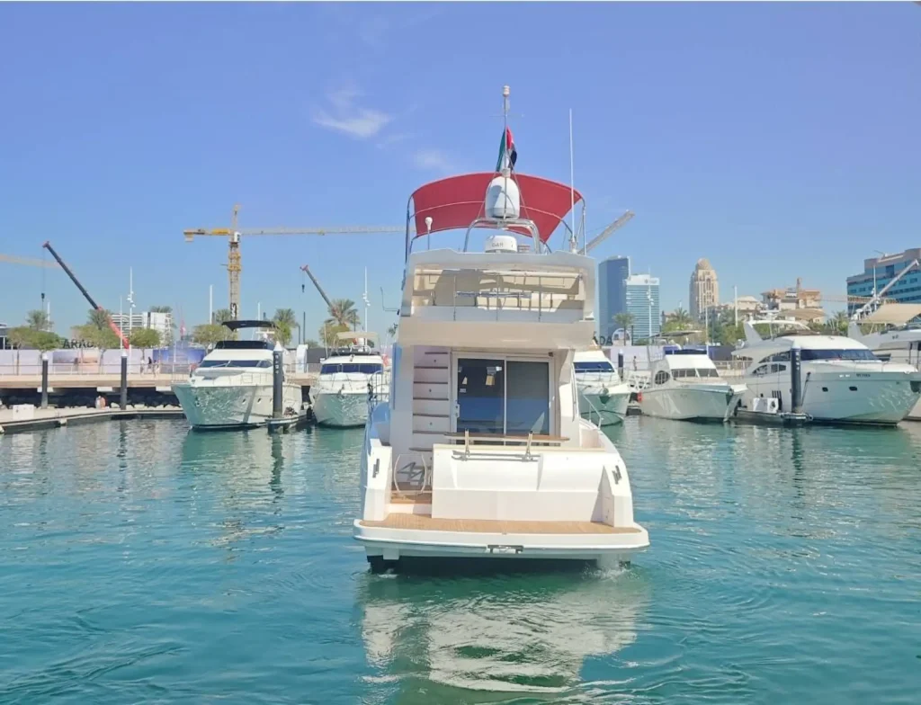 44ft yacht in dubai marina 2