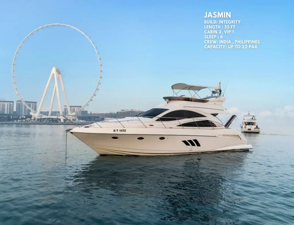 55ft yacht in dubai 2