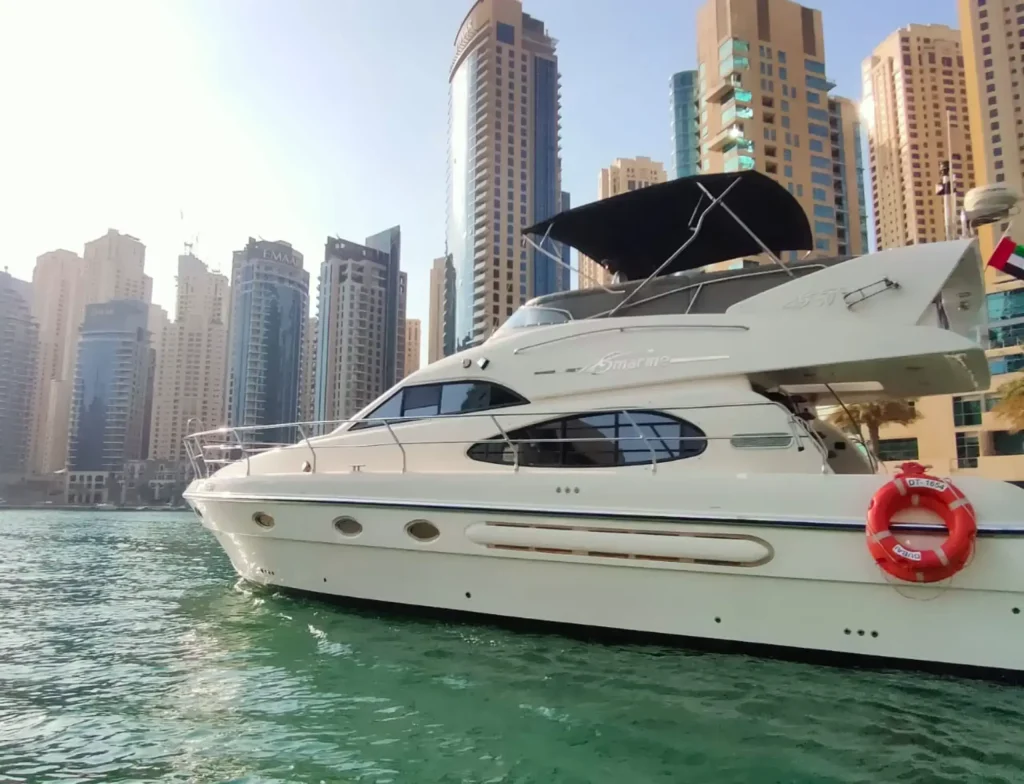 55ft yacht in dubai marina