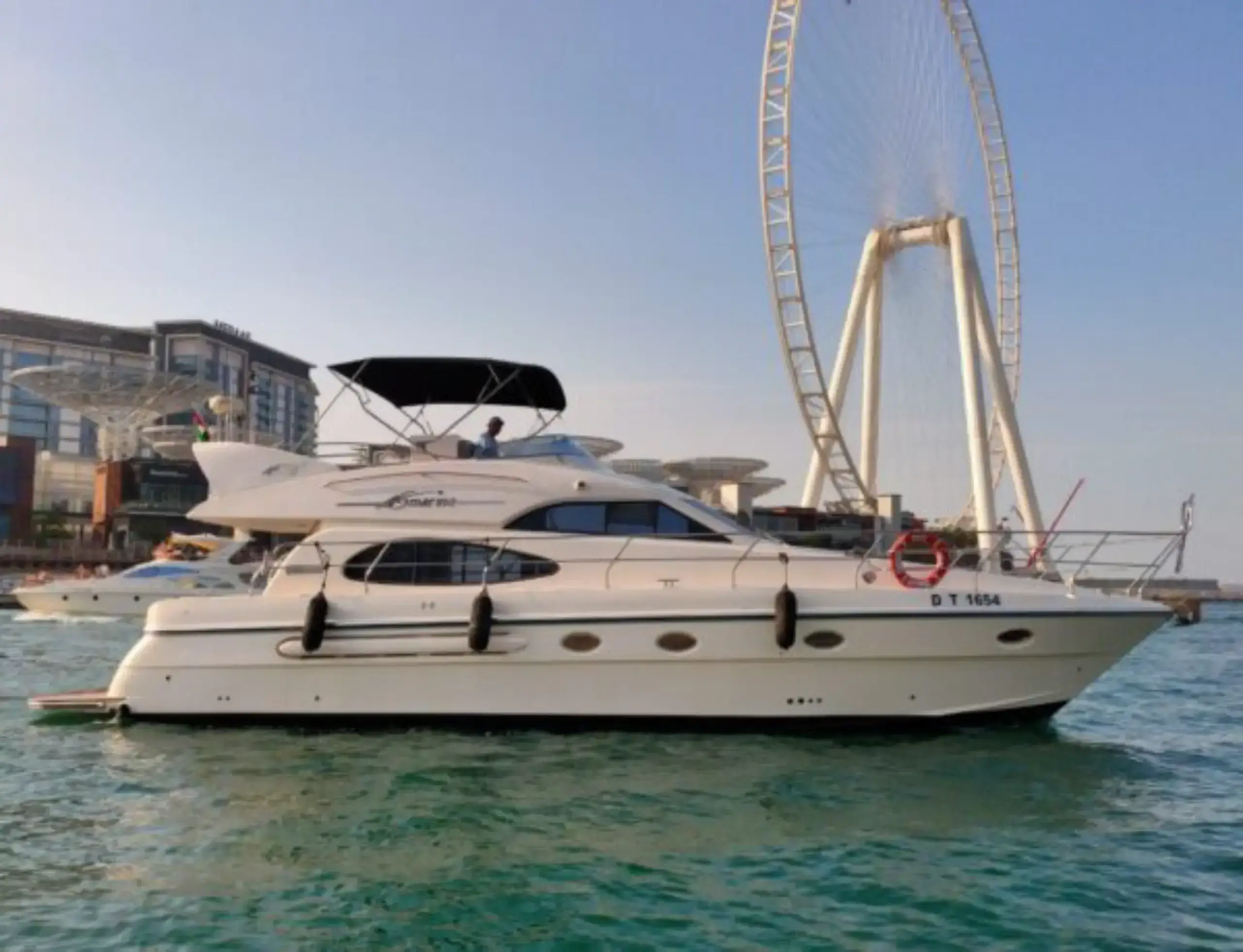 55ft yacht in dubai marina 3