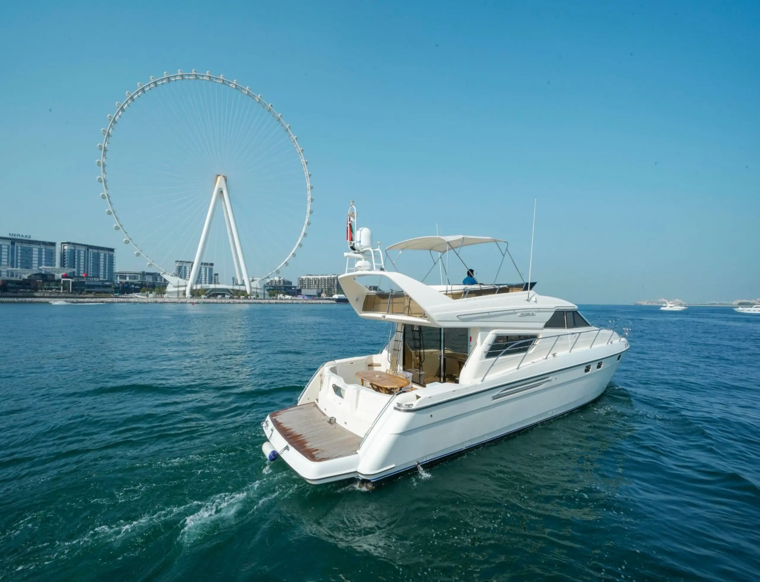 60ft yacht in dubai marina 3