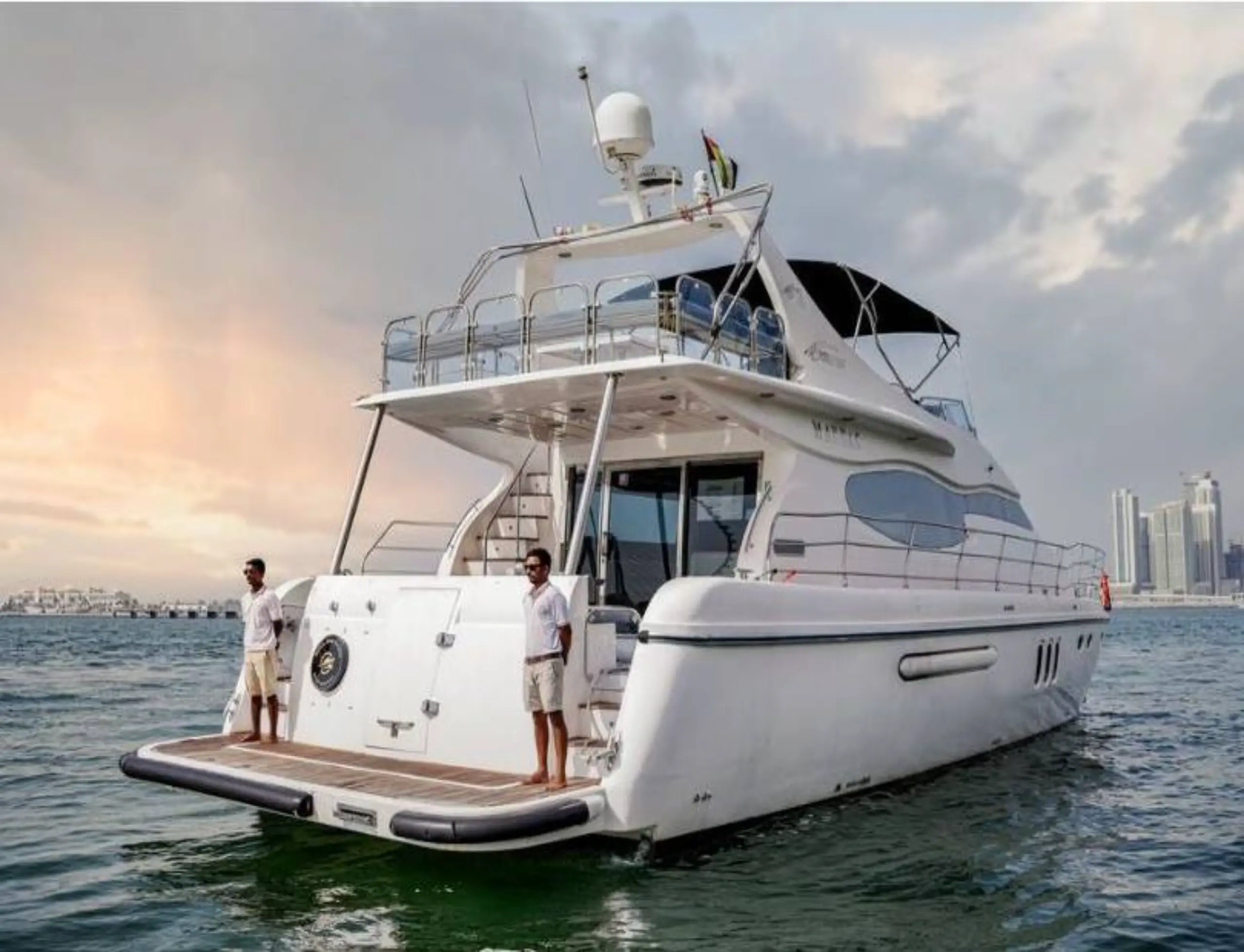 75ft luxury yacht in dubai 2