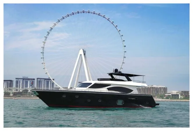 95ft yacht in dubai marina