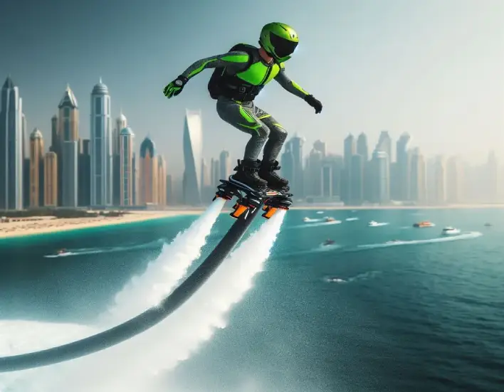 flyboard ride in dubai marina 5