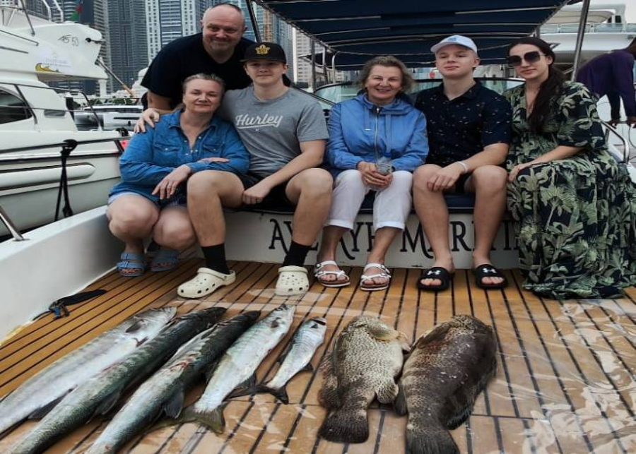 private fishing trip dubai
